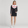 RLX Ralph Lauren Women's Power Stretch 1/4 Zip Pull Over - Polo Black/Desert Rose Multi