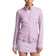 RLX Ralph Lauren Women's Cool Wool Full Zip Jacket - Light Mauve