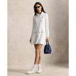 RLX Ralph Lauren Women's Active Cable Full Zip Golf Jacket - Ceramic White