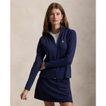 RLX Ralph Lauren 女式 Active Cable 全拉链高尔夫夹克 - 精致海军蓝