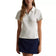 RLX Ralph Lauren 女式四分之一拉链高尔夫 Polo 衫 - 陶瓷白