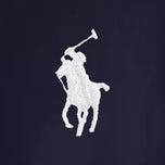 RLX Ralph Lauren 女式 Tour 珠地网眼钩针领高尔夫 Polo 衫 - 精致海军蓝多色