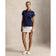 RLX Ralph Lauren Women's Tour Pique Golf Shirt - Refined Navy/Ceramic White/Hot Pink