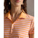 RLX Ralph Lauren Women's Printed Lightweight Airflow Golf Shirt - Key West Orange Multi