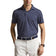RLX Ralph Lauren 印花轻质气流高尔夫 Polo 衫 - 精致海军蓝链接装饰
