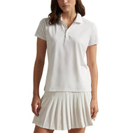 RLX Ralph Lauren Women's Tour Performance Golf Shirt  - Ceramic White